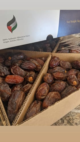 Customer photo review of 5kg Palestinian Medjool Dates 🇵🇸