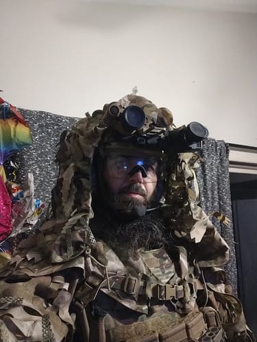 Customer photo review of Predator Ghillie™ SPECTRALFLAGE VEIL