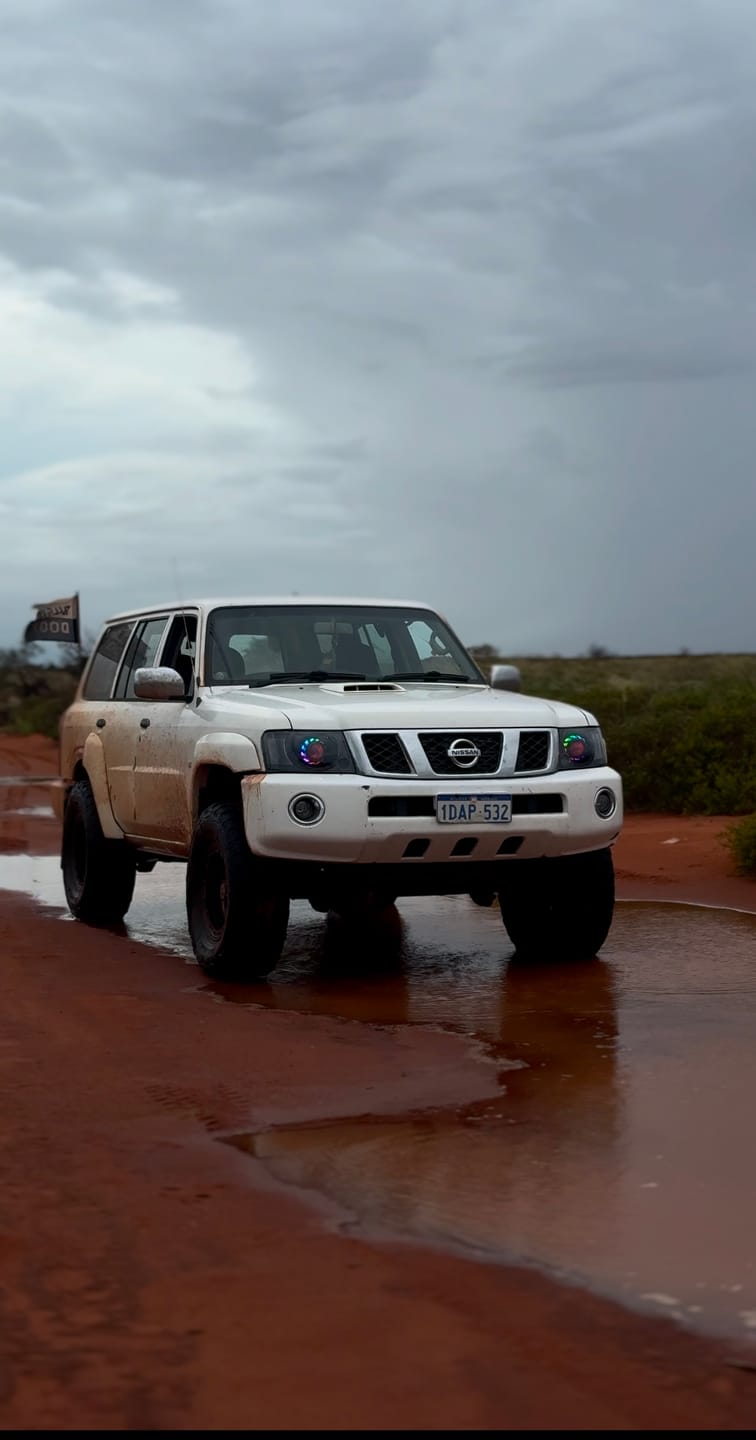 Customer photo review of Nissan Patrol S4 LED 'Angry Eye' Headlights