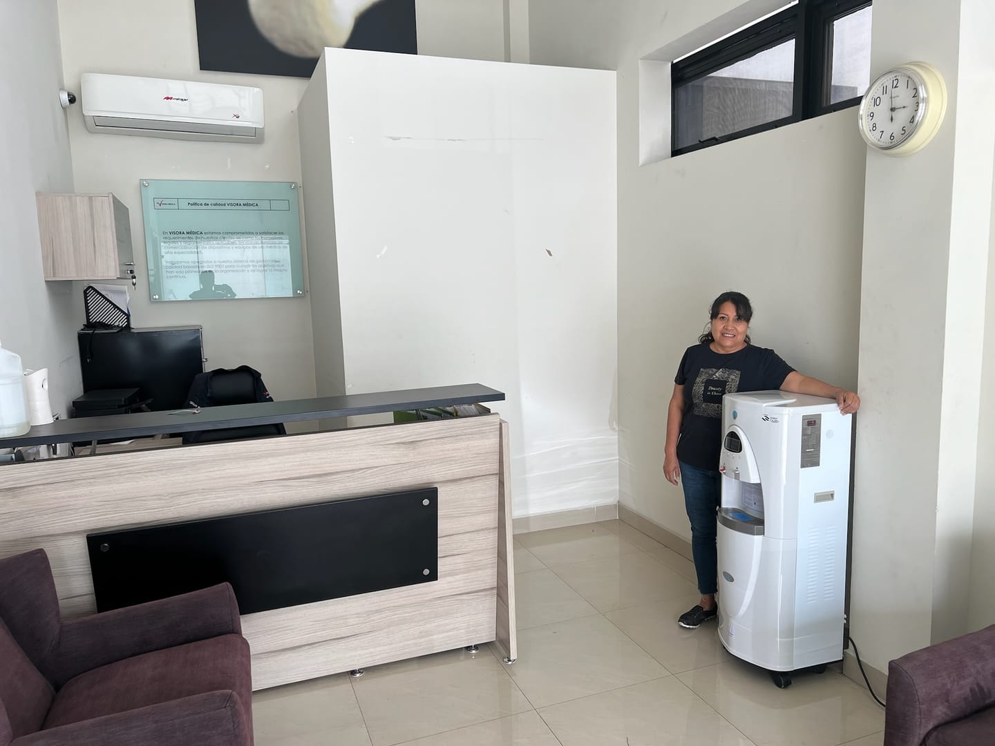 Customer photo review of NUBE SS30: Atmospheric Water Generator (8 Gal/day) 110V.