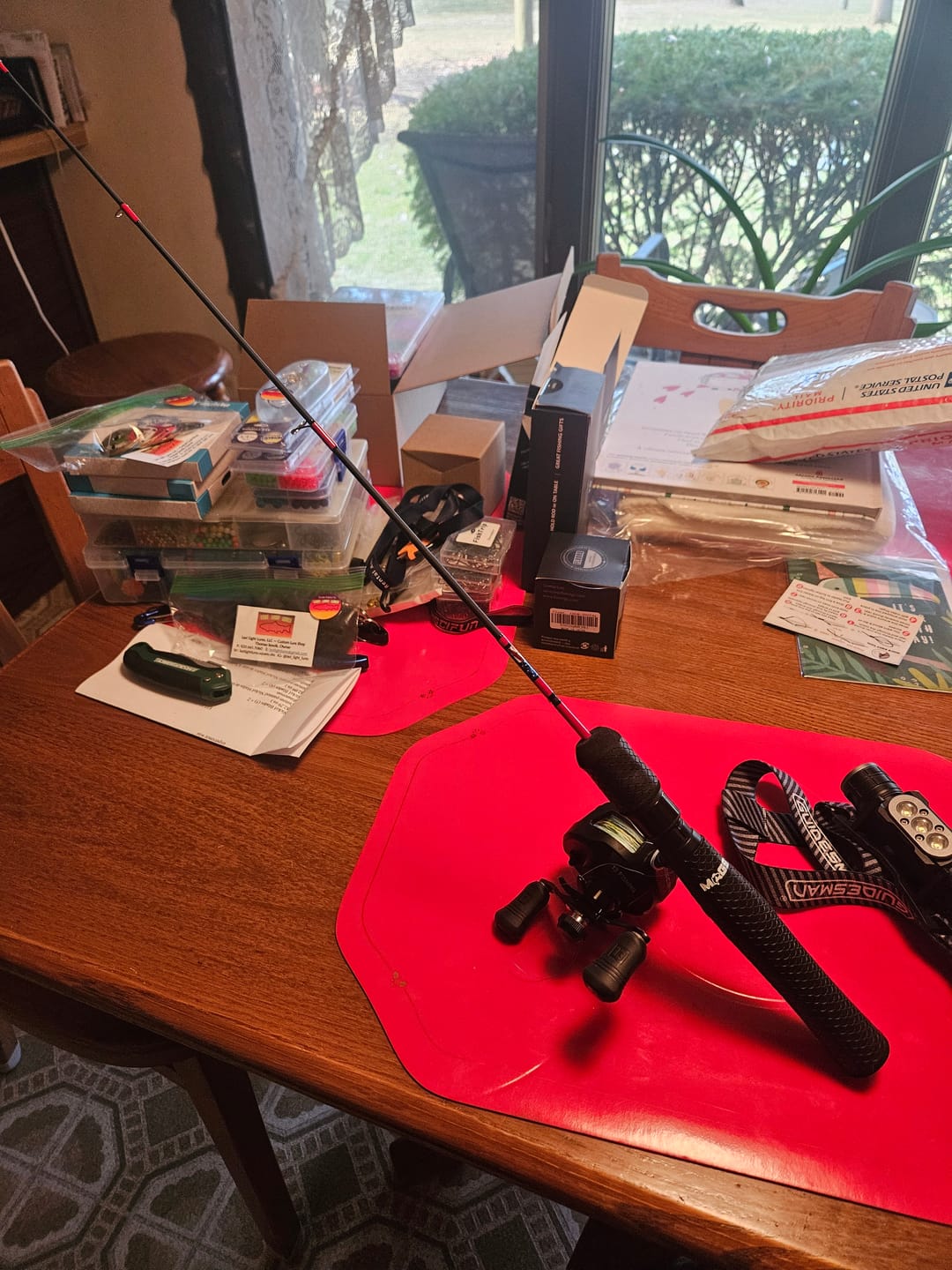 Customer photo review of Custom Carbon Ice Rod
