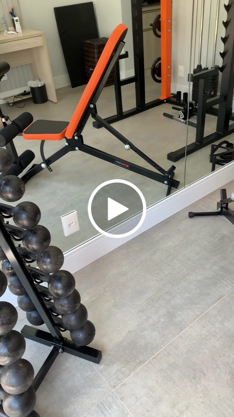 Customer video review of Estação De Musculação Mega Rack Monocross Com Polia Móvel Flutuante 82Kg