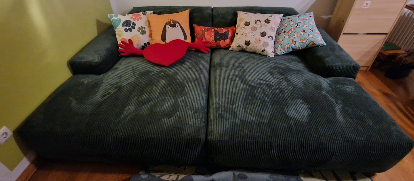 Customer photo review of Petite Megasofa - 240x165cm