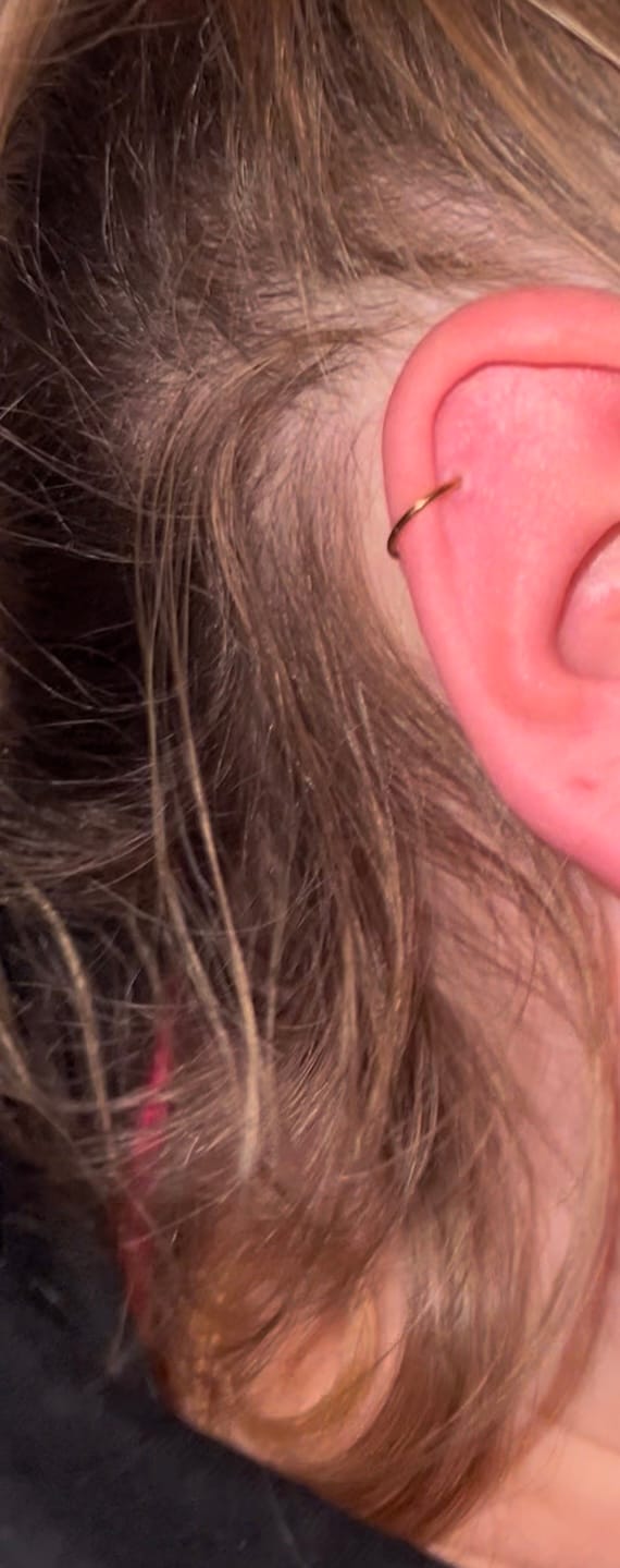 Customer photo review of Simple Clicker | Nasen- & Ohrpiercing