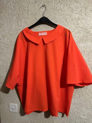 Customer photo review of Blouse Myriem - seersucker feu