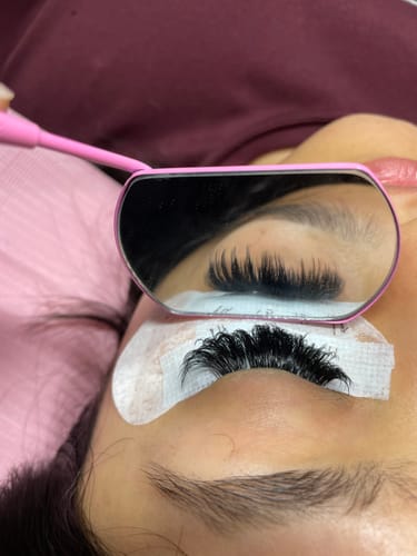 Customer photo review of Cashmere™ Fauxmink Lashes 0.03MM