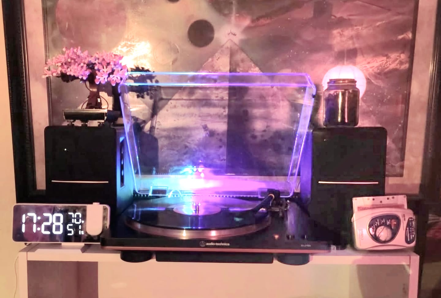 Customer photo review of R1280DBs Powered Bluetooth Bookshelf Speakers(Certified Refurbished)