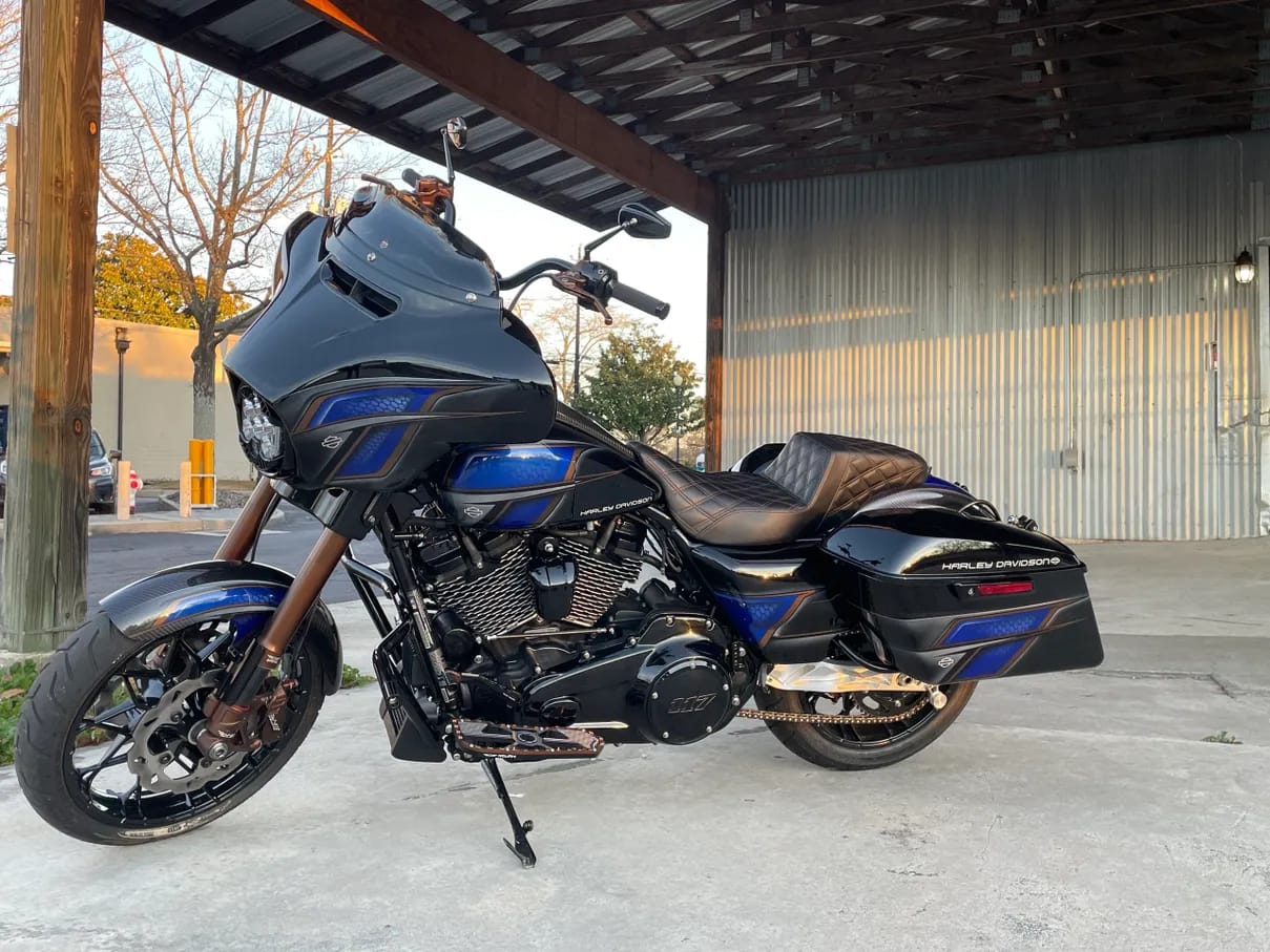 Customer photo review of Saddlebag Kit for Harley Davidson Touring Models | 2014-2023