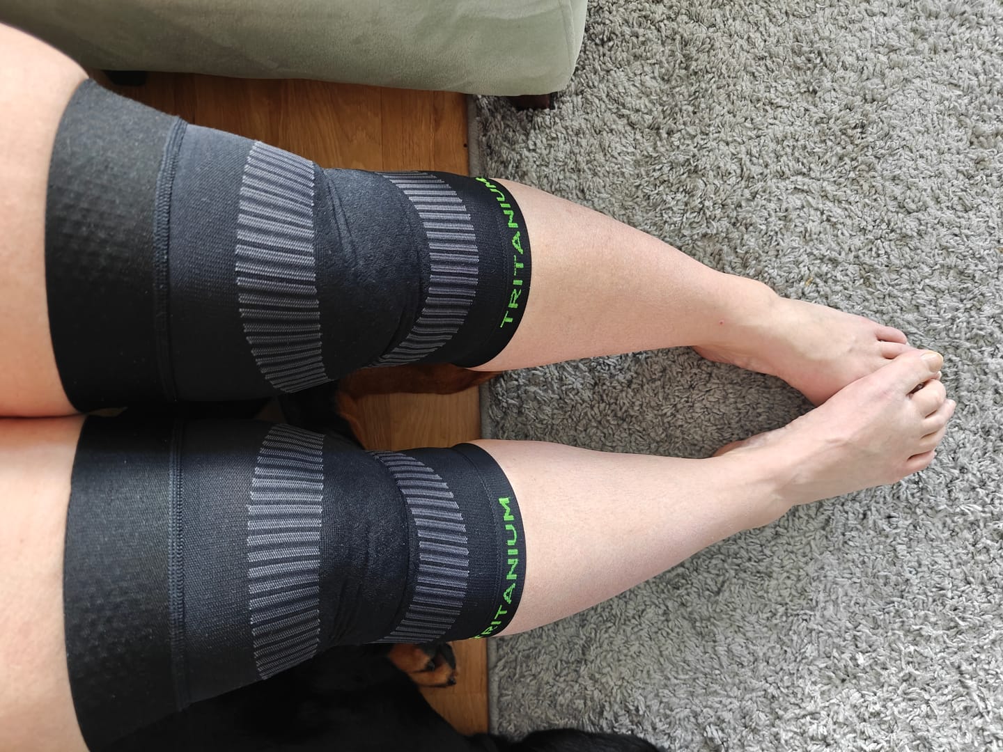 Customer photo review of eXtend High – Kompressiopolvituet - 2-pack