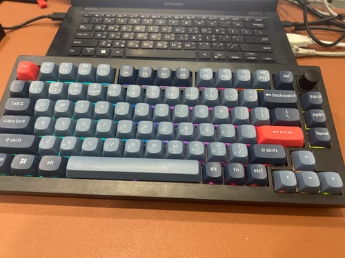 Customer photo review of Keychron V1 Max QMK/VIA無線客製化機械式鍵盤(注音版本)