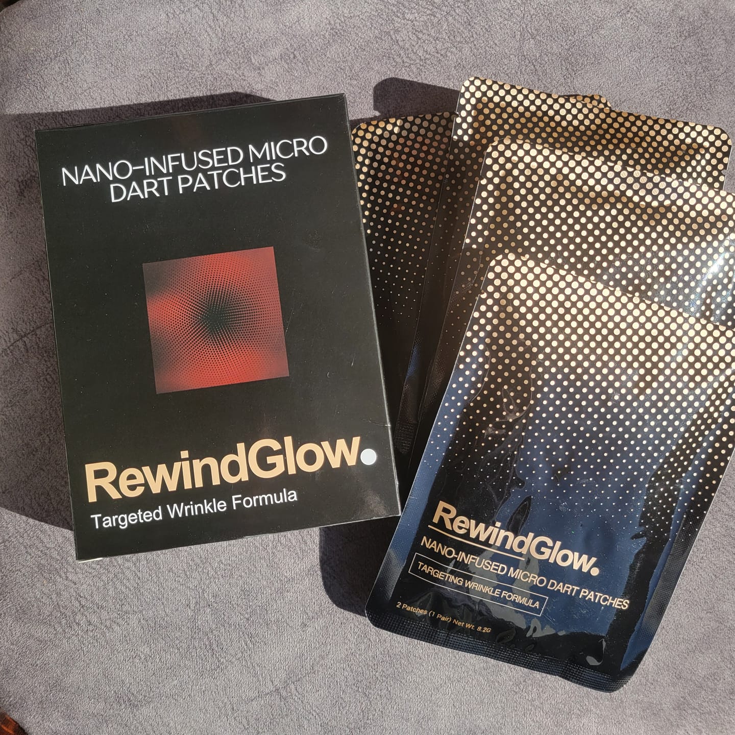Customer photo review of RewindGlow™ - Nano Infused Micro Dart Patches (4 Pairs)