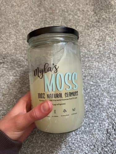 Customer photo review of MYLASMOSS SEAMOSS GEL (720ML)