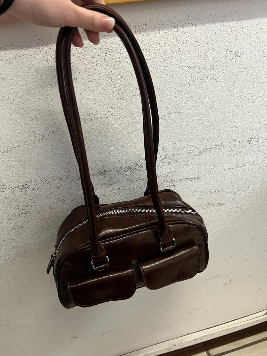 Customer photo review of GARANCE - Sac à Main Elégant en Cuir Multipoches