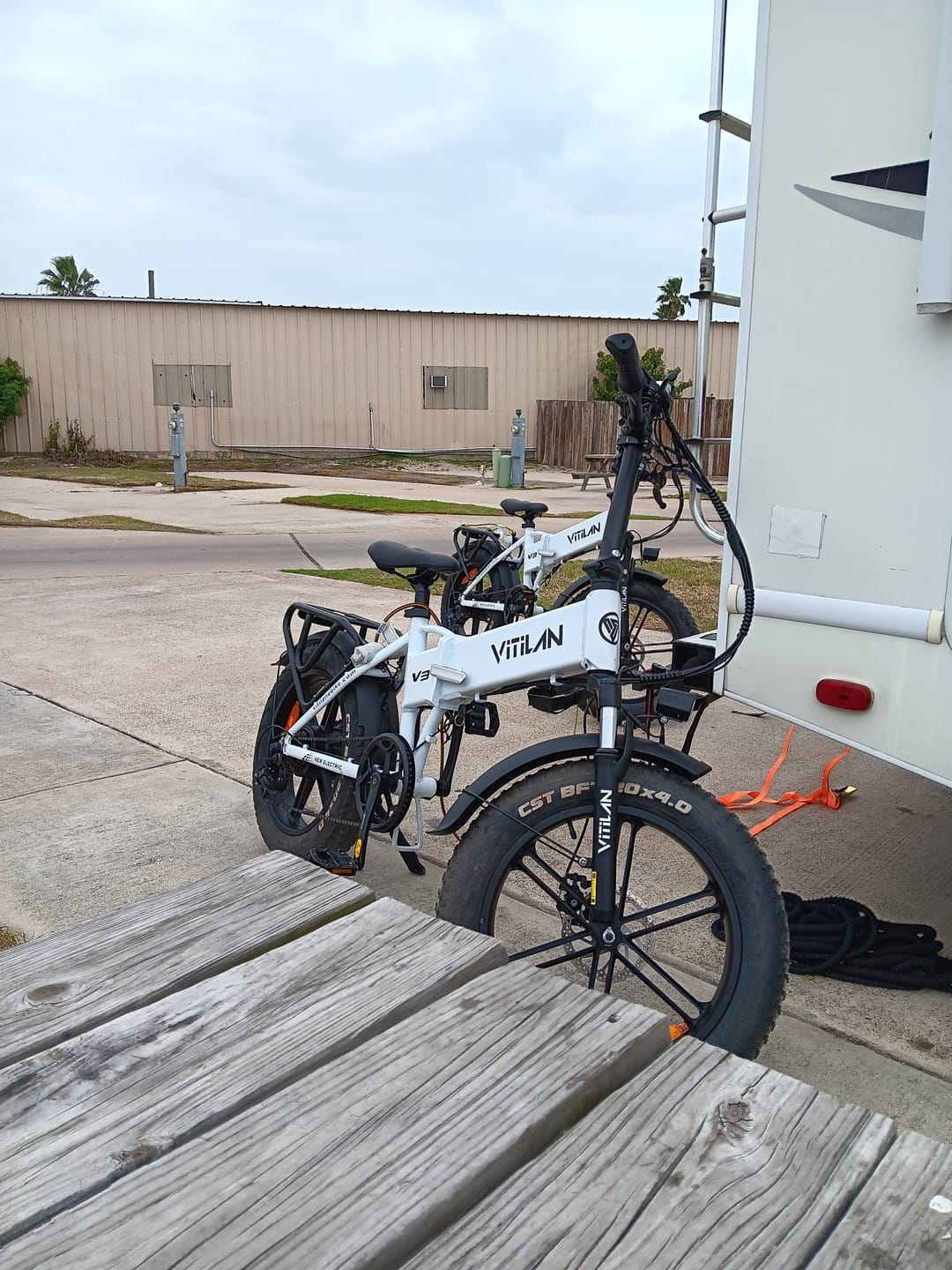 Customer photo review of V3 2.0 Folding Fat Tires Adult All Terrain Electric Bike