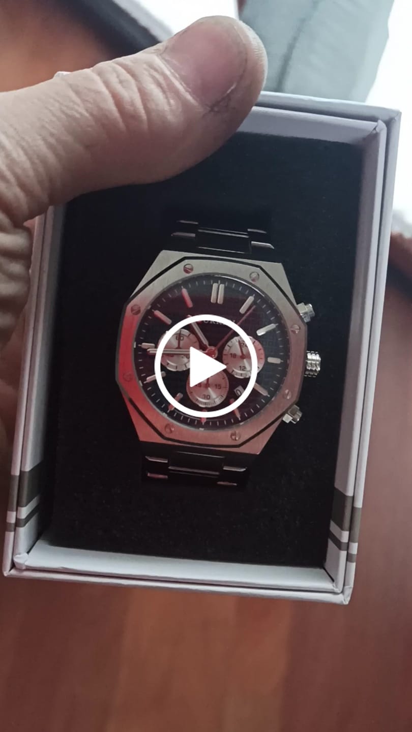 Customer video review of Curren Atene® orologio uomo acciaio