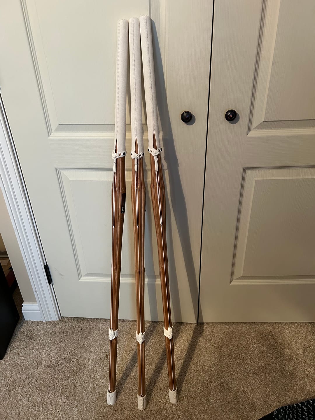 Customer photo review of *SPECIAL OFFER* - Original Smoked ALL-PURPOSE Shinai 'RANBU' - Set of *3*