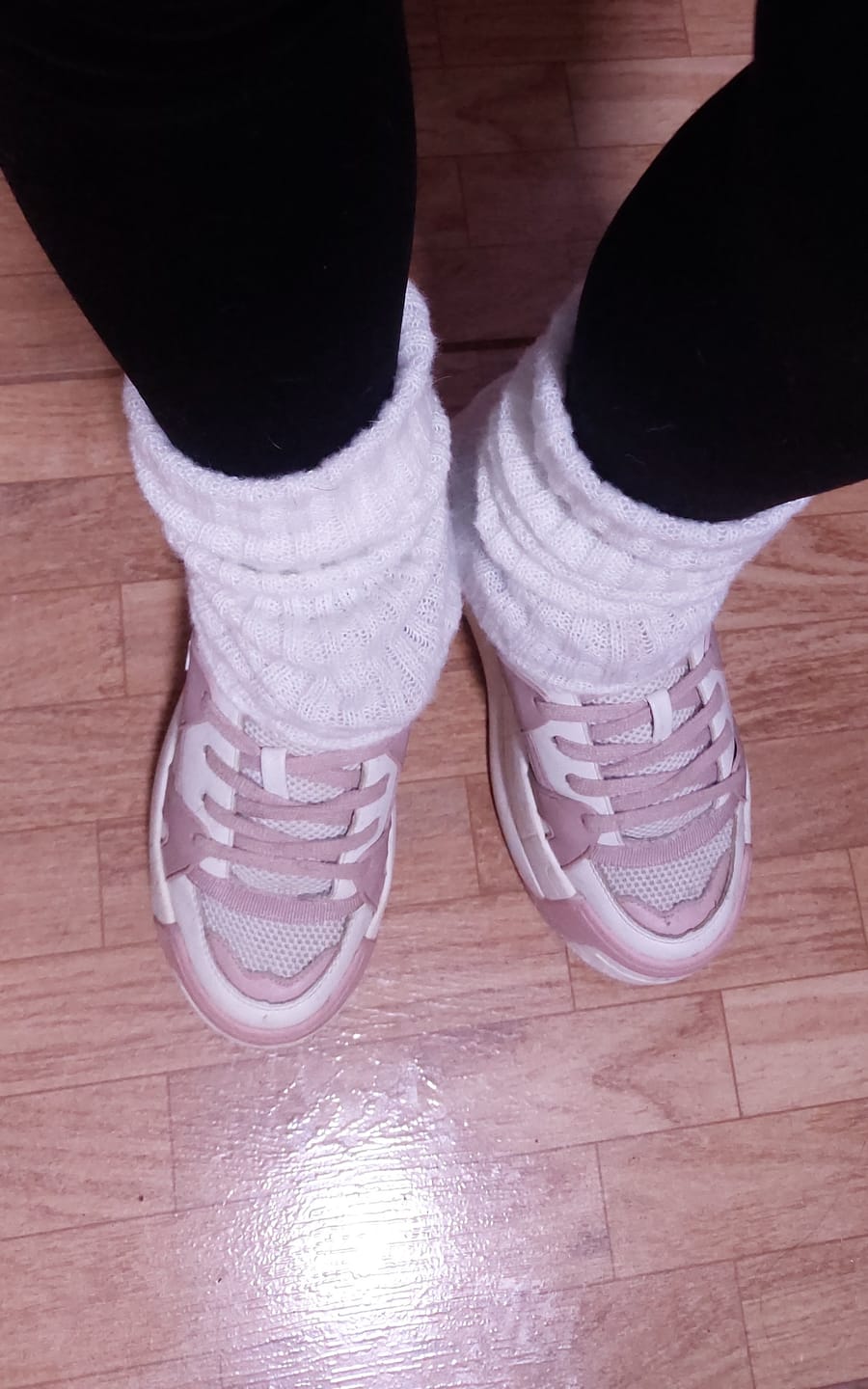 Customer photo review of Zapatilla Rosa Mujer C7324