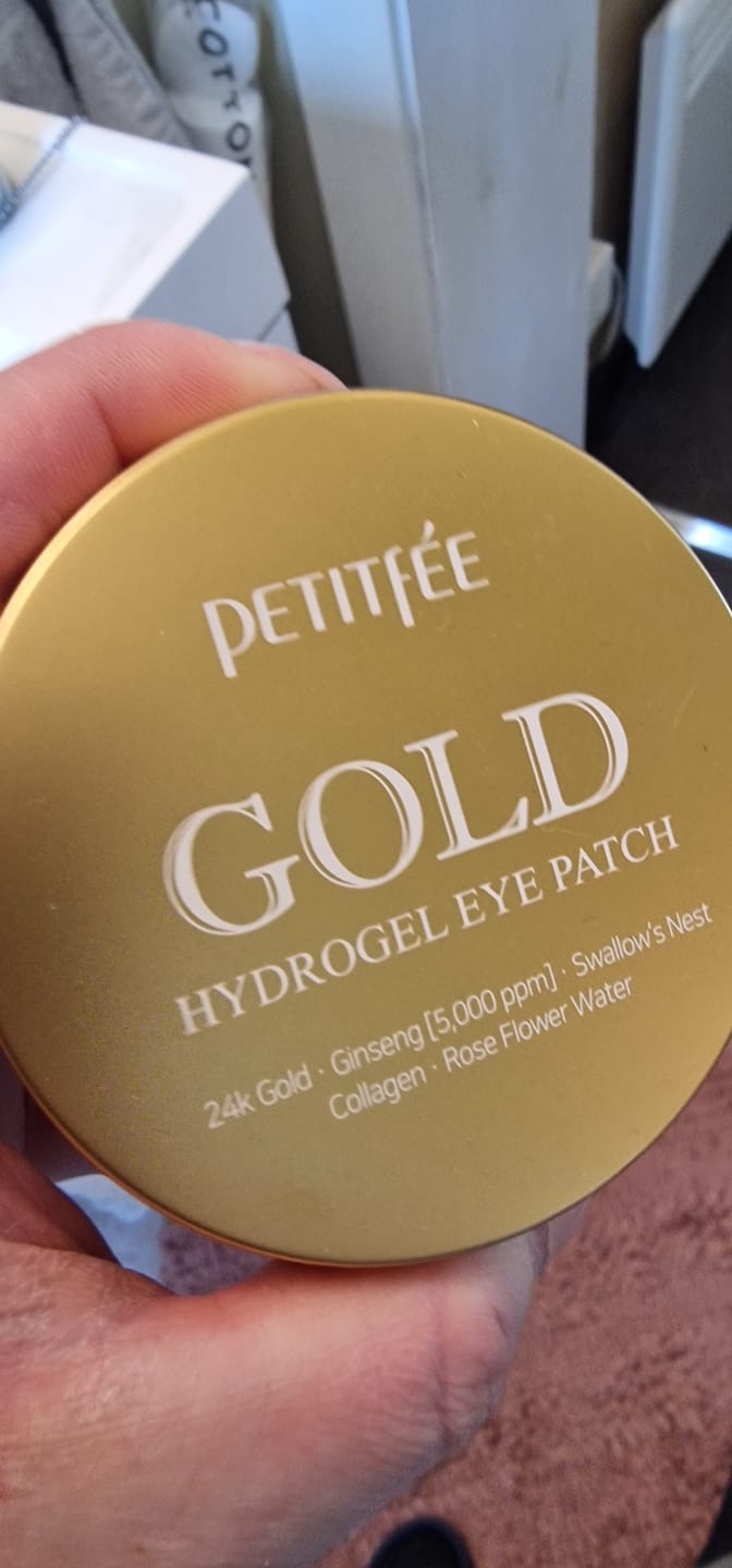 Customer photo review of Petitfèe GOLD Hydrogel Øyemaske (60stk)