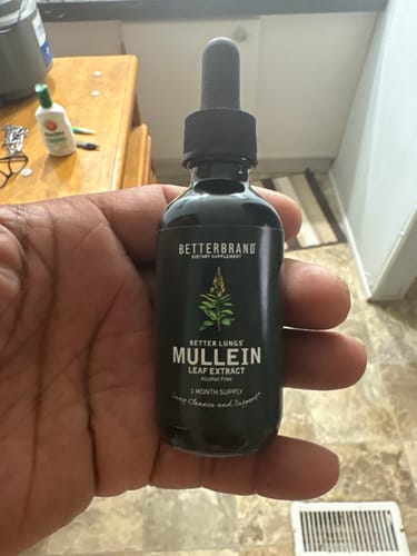 Customer photo review of BetterLungs® Elderberry Tincture