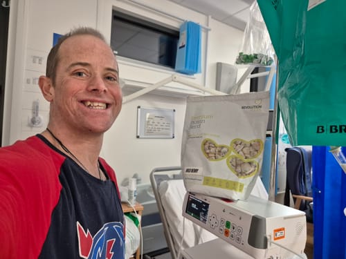 Customer photo review of Premium Blend Protein Powder