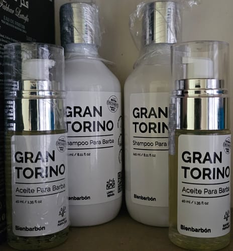 Customer photo review of Gran Torino · Shampoo Para Barba