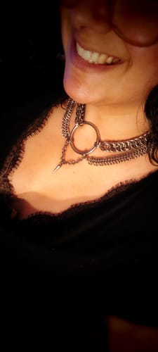 Customer photo review of Fetish Choker (+ variantes)