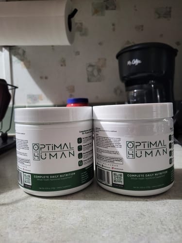 Customer photo review of Optimal Human - Superfood Greens