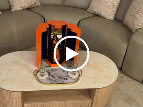 Customer video review of Tequila Patrizia Lamborghini - REPOSADO | 100% Agave