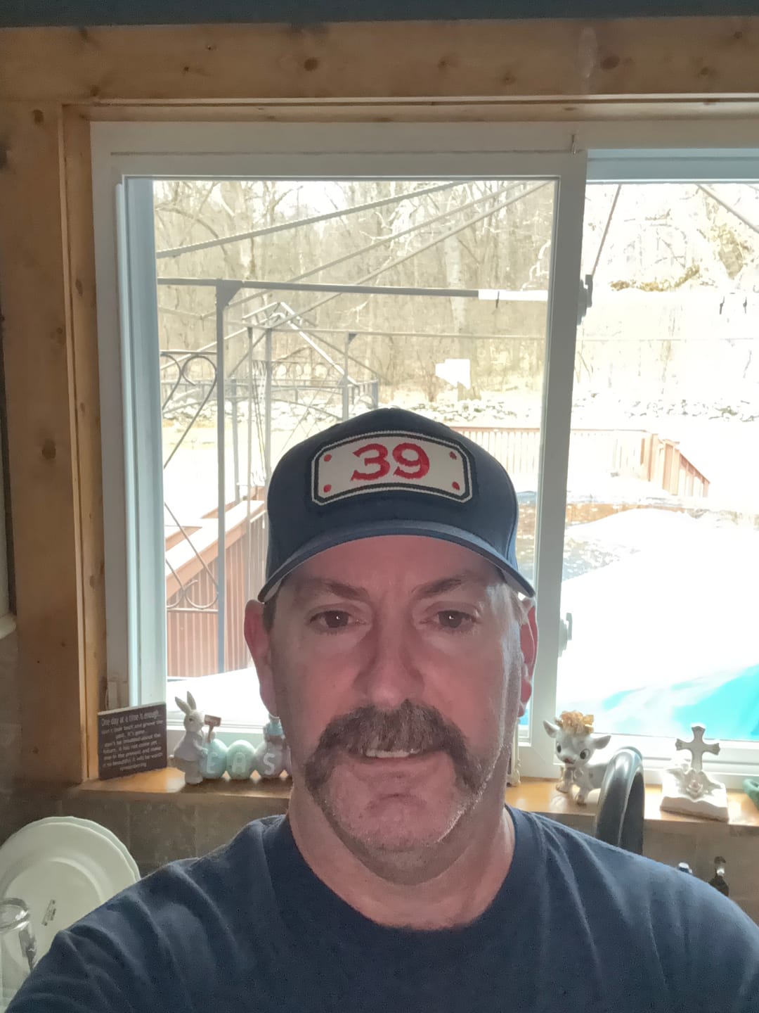Customer photo review of FLEXFIT HOSE HAT WITH CUSTOM BACK OF HAT