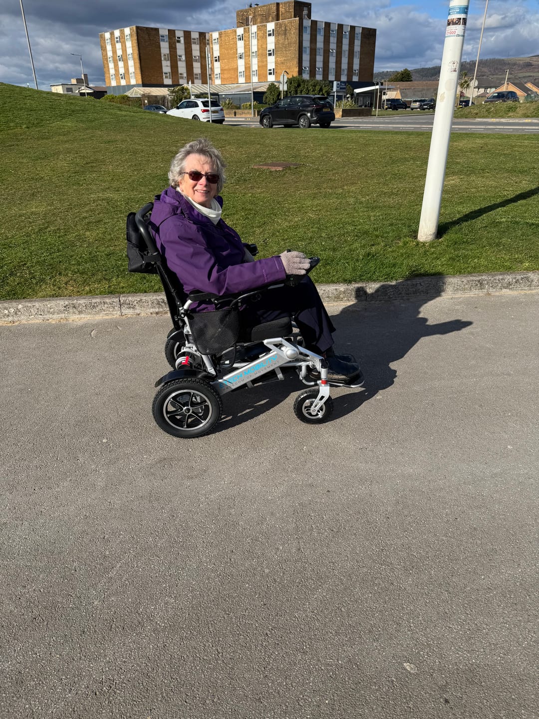 Customer photo review of Automatic Folding Electric Wheelchair | Remote Control | Freedom Pro AF