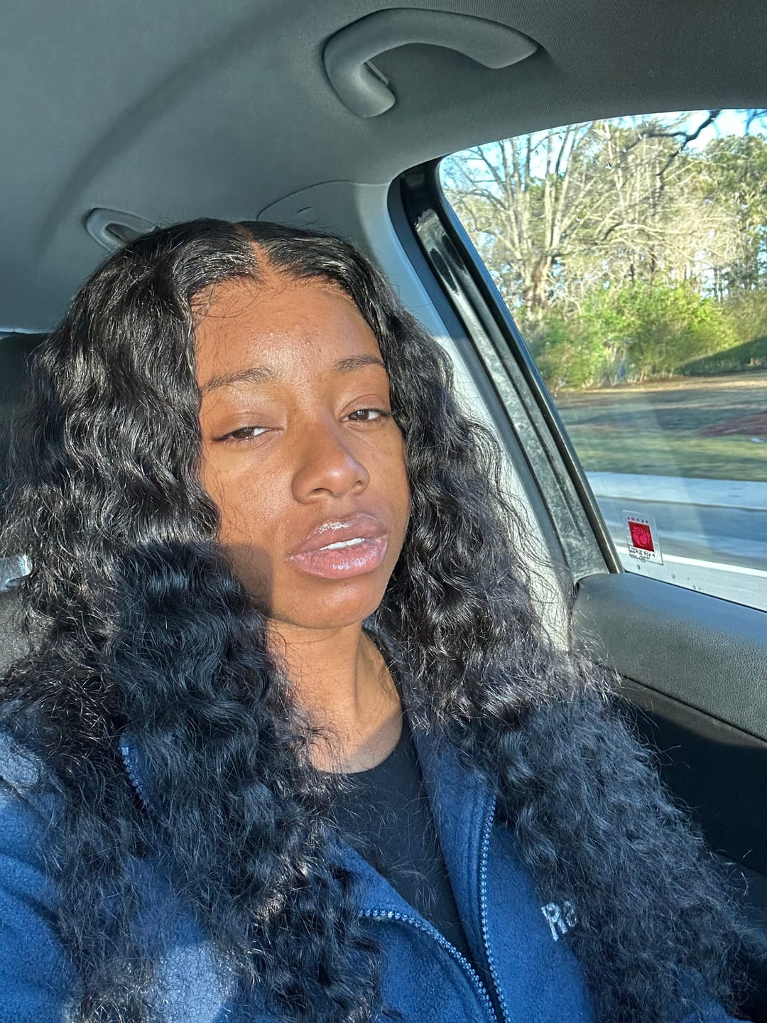 Customer photo review of Wet and Wavy Weft Bundles Human Hair