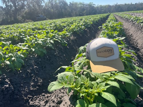 Customer photo review of Custom Leather Patch Hats Richardson 112 Laser Engraved