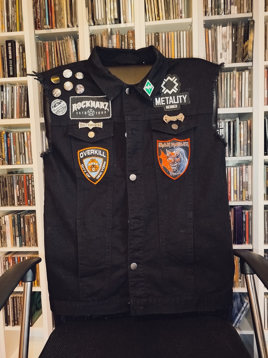 Customer photo review of Iron Maiden - Purgatory - Patch