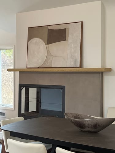 Customer photo review of Textured Tranquility Wall Art