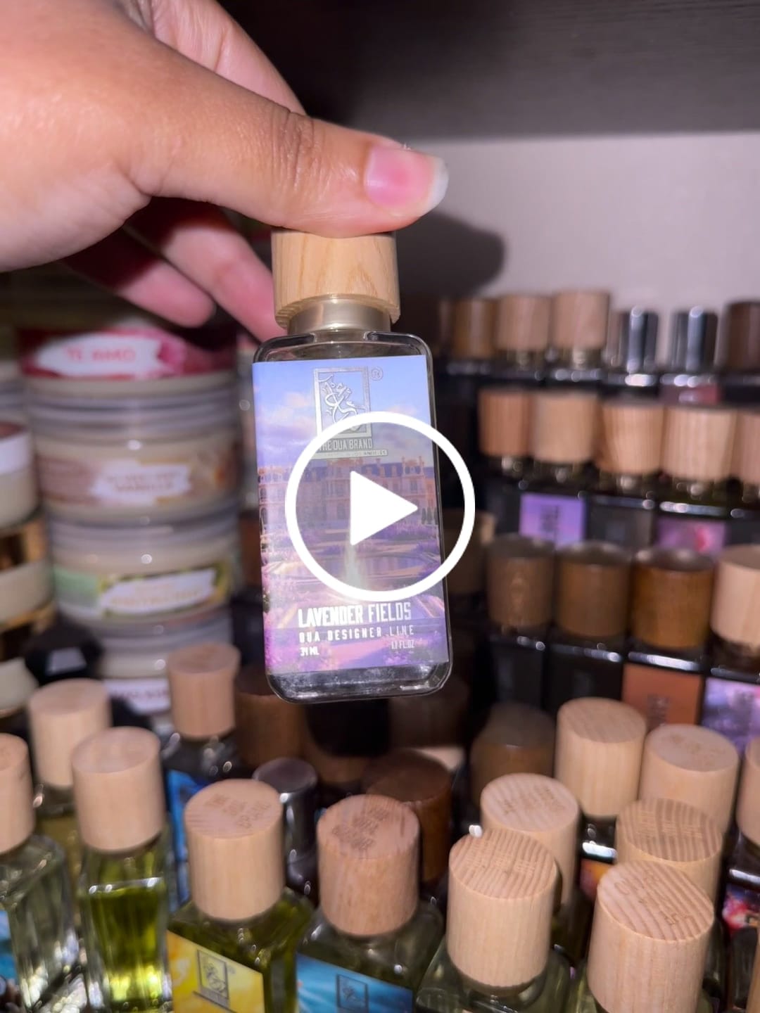 Customer video review of Lavender Fields