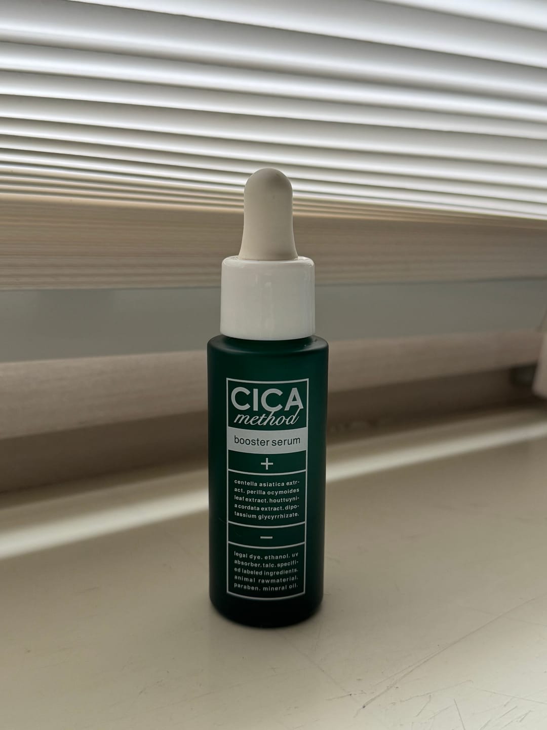 Customer photo review of Cica Method Booster Serum