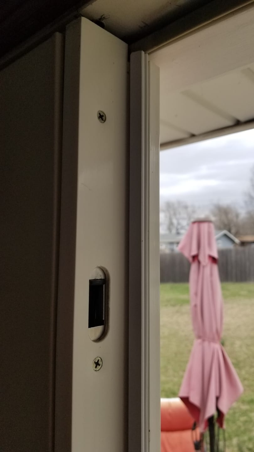 Customer photo review of 81" High Reach Magnetic Weatherstrip (1 piece)
