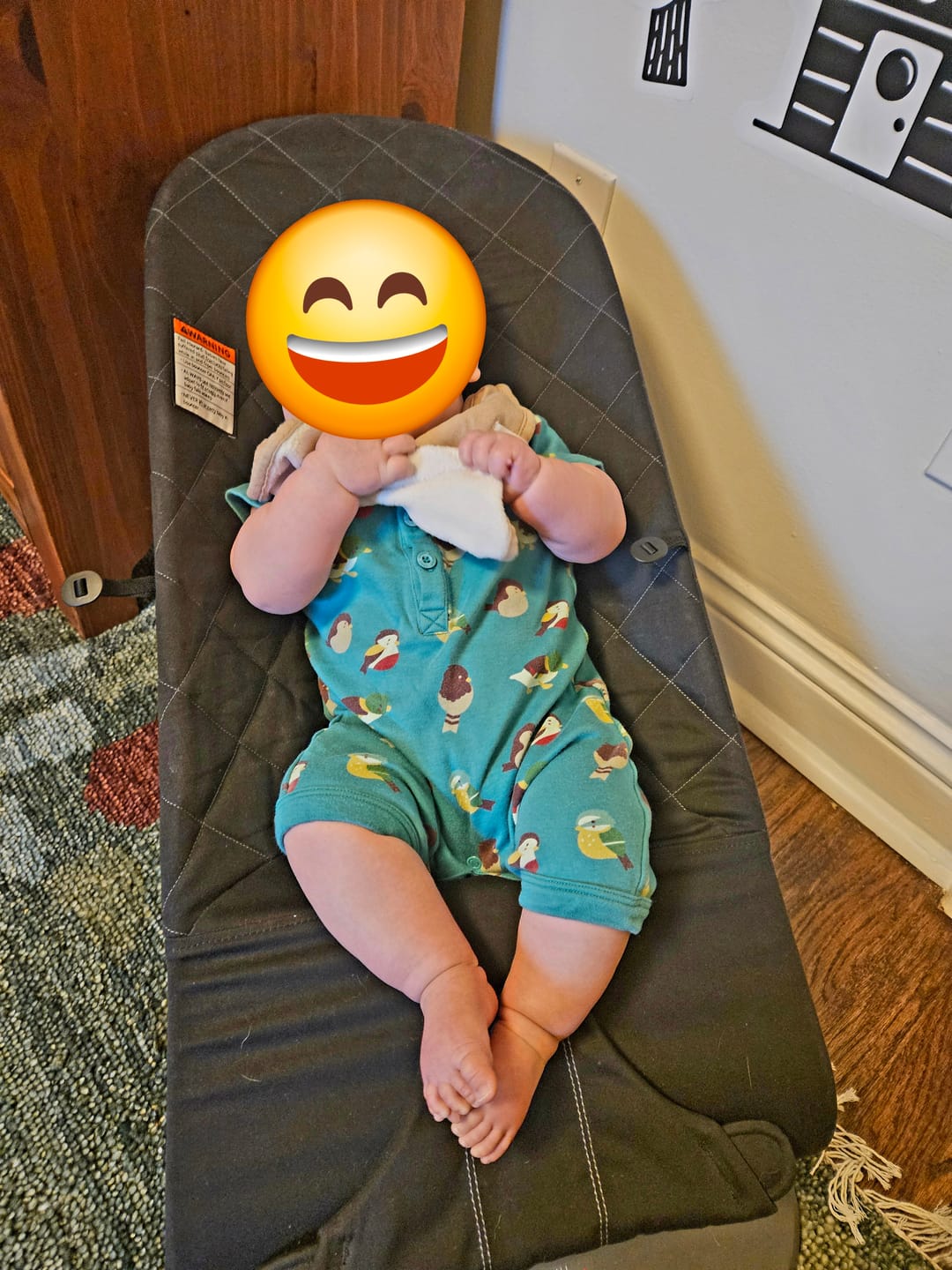 Customer photo review of Garden Birds Organic Summer Romper