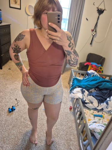 Customer photo review of spicy shorts - FINAL SALE
