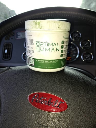 Customer photo review of Optimal Human - Superfood Greens