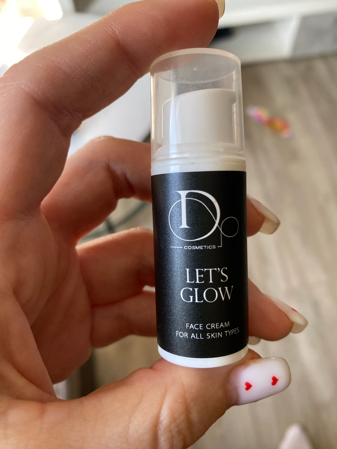 Customer photo review of Let's Glow Cream 5ml