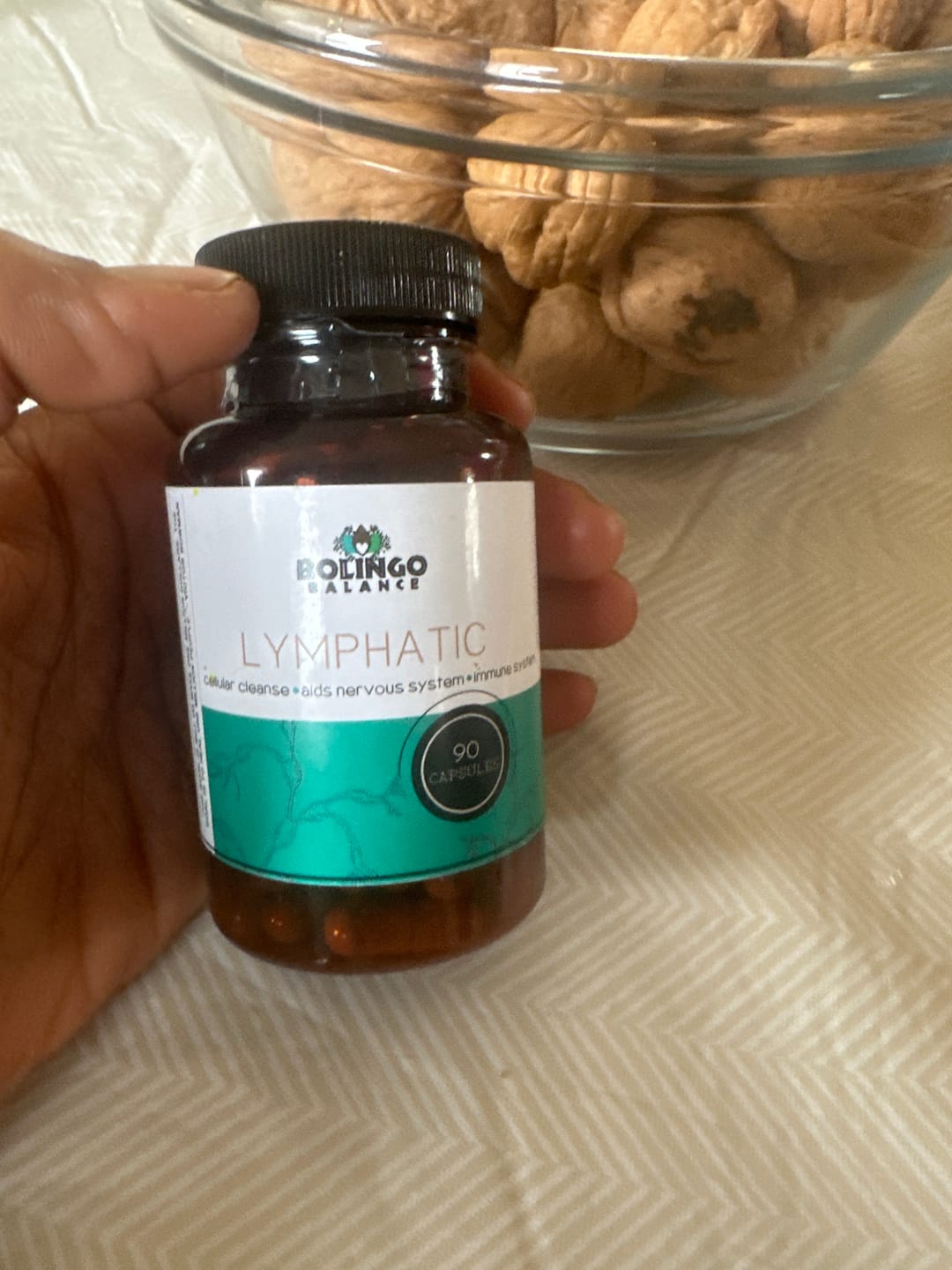 Customer photo review of LYMPHATIC CAPSULES