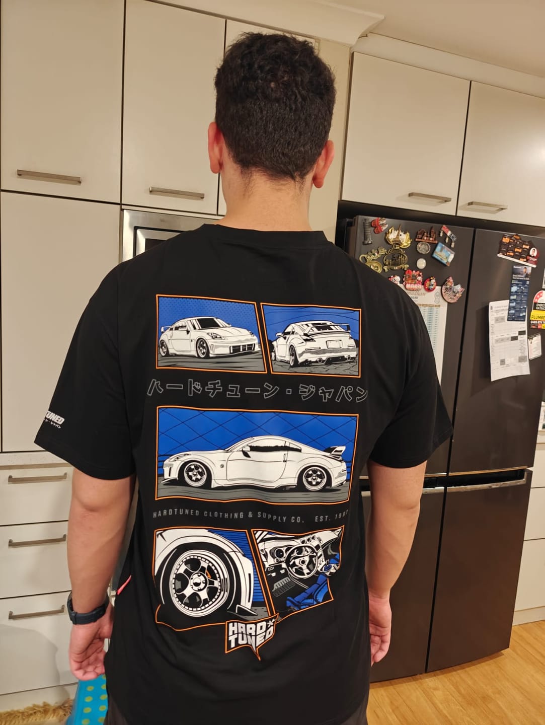 Customer photo review of Nissan 350Z Fragment Tee