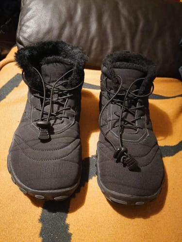 Customer photo review of Isolierender Winter-Barfußschuh mit rutschfester Sohle - FrostFit