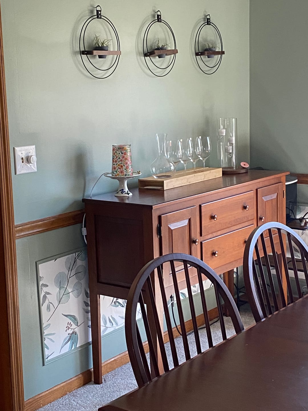 Customer photo review of Air Plant Shelf + Pot Trio