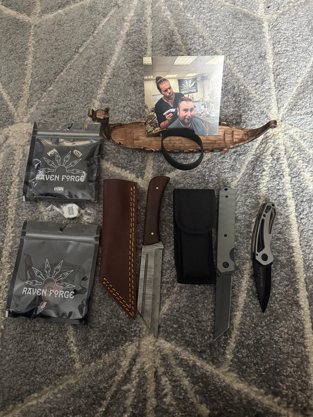 Customer photo review of Raven Forge Merch Bag