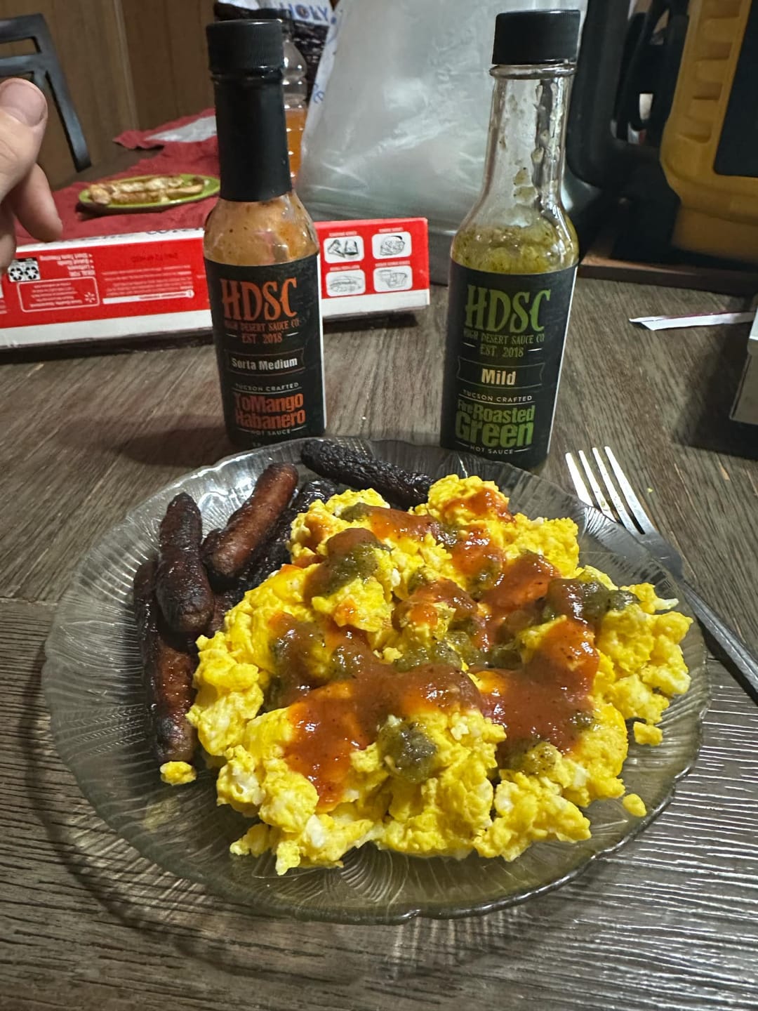 Customer photo review of Fire Roasted Green