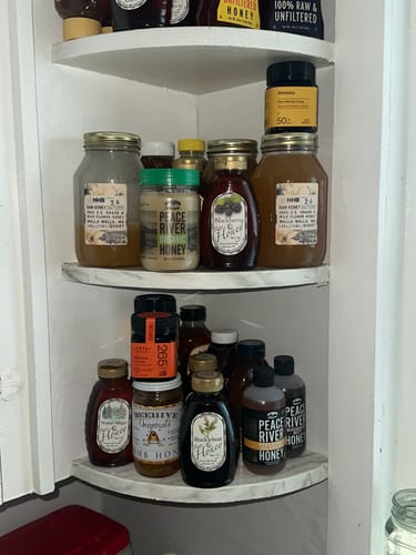 Customer photo review of 100% Pure Raw Buckwheat Honey