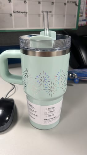 Customer photo review of Stanley Quencher H2.0 Flowstate™ Tumbler Wonderland | 591ML