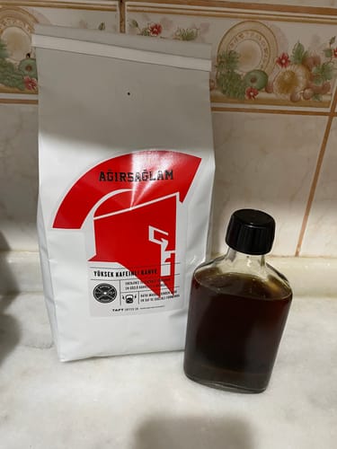 Customer photo review of Ağırsağlam Kahve 1kg.